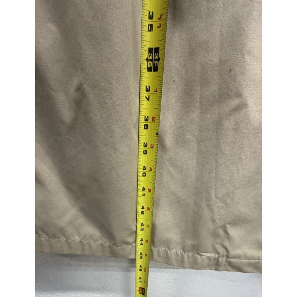 Vintage London Fog Limited Edition Khaki Size 10 Petite Women Lined Trench Coat - Picture 8 of 16
